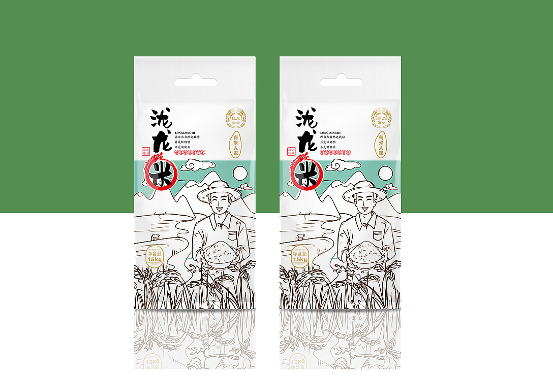 大米包装设计