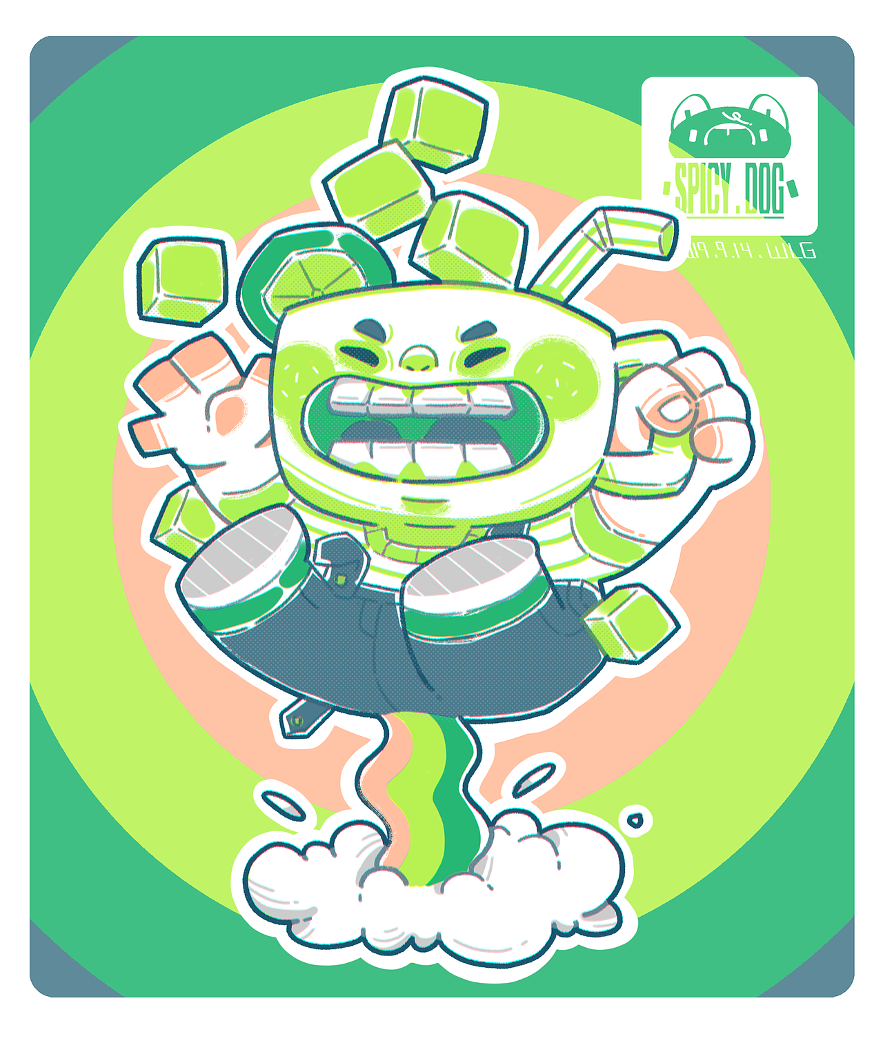 #辣狗图鉴#（图ZMTkzODA1MzI4） - 创作习作 - 站酷设计师辣狗原创素材 - 站酷ZCOOL