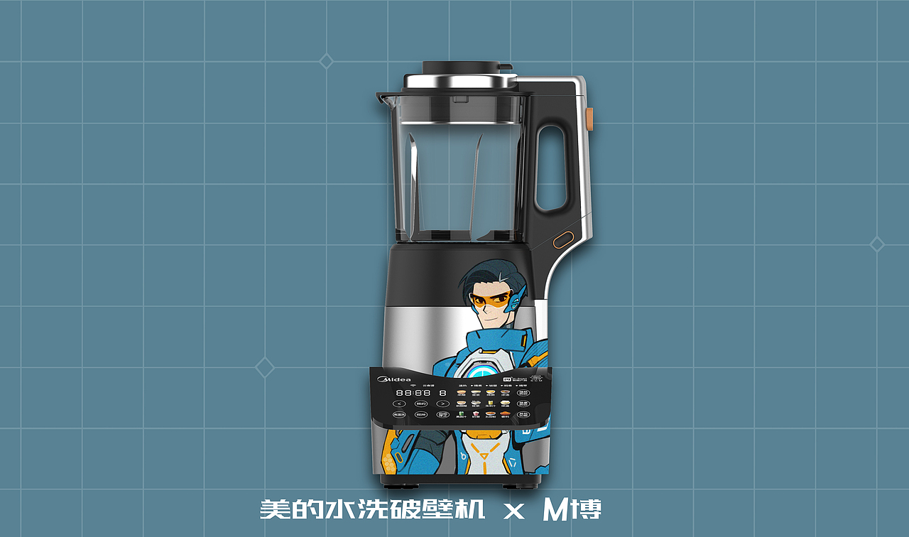 美的IP设计-出击吧M博！（图ZMjM2MjM4MDg0） - IP形象 - 站酷设计师不讲道理杰神哥原创素材 - 站酷ZCOOL