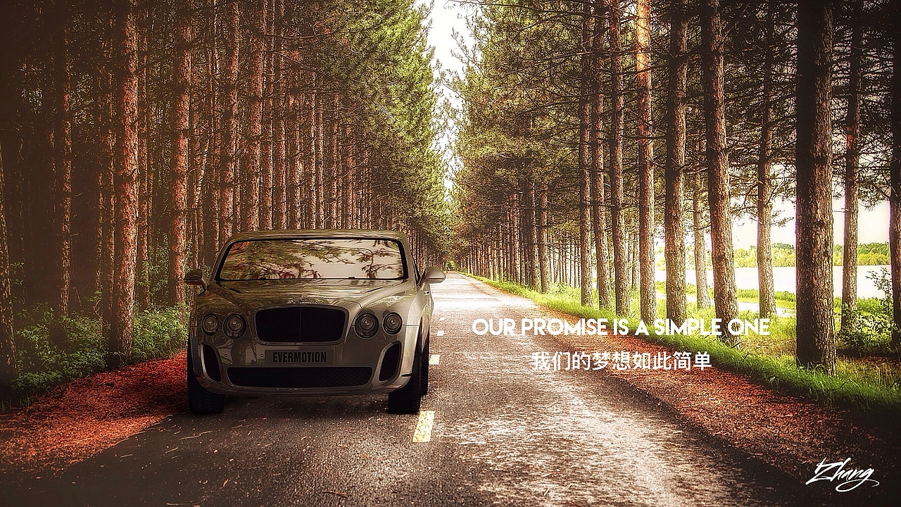 宾利渲染（图ZNDcxNTEyNDQ=） - 机械/交通 - 站酷设计师张浩岩516原创素材 - 站酷ZCOOL