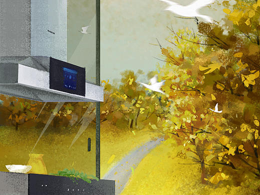 2017年一些工作图汇总·秋分篇（个人主页-ZMjk2OTE5ODA=） - 商业插画 - 站酷设计师Xiaoxiao的原创素材 - 站酷ZCOOL