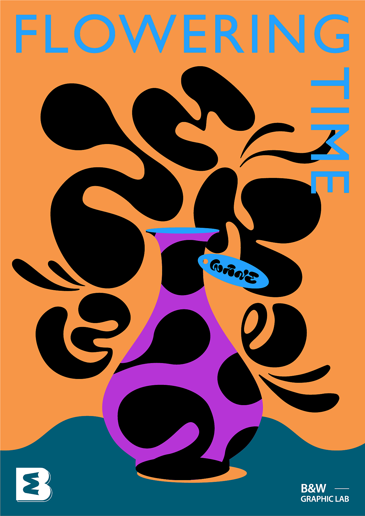 FLOWERING TIME（图ZMjU2MTUxNzYw） - 海报 - 站酷设计师草没味啊原创素材 - 站酷ZCOOL