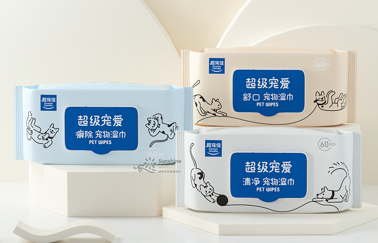 包装 宠物包装设计 宠物品牌设计 宠物湿巾包装 宠物vi（图ZMjk0Mjc1ODQ4） - 包装 - 站酷设计师郑昌洪品牌vi包装原创素材 - 站酷ZCOOL