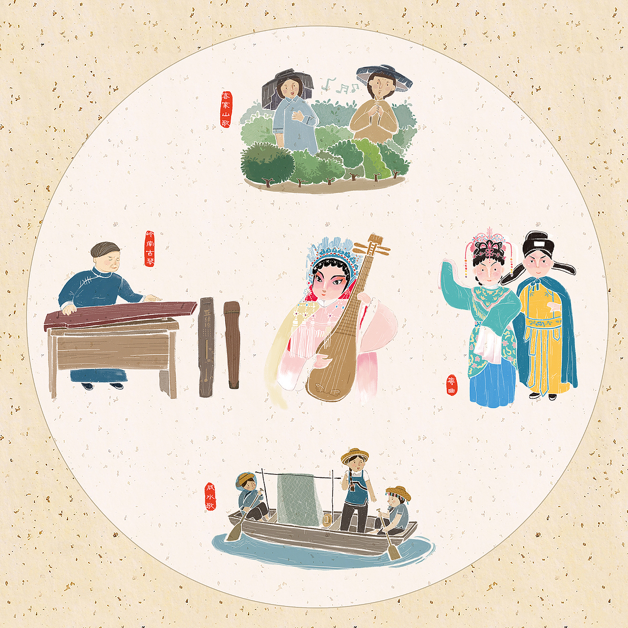 岭南的非物质文化遗产（图ZNTE0NDgyOTI=） - 创作习作 - 站酷设计师miao9原创素材 - 站酷ZCOOL