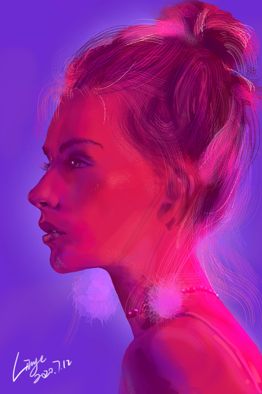 插画练习-人物系列3