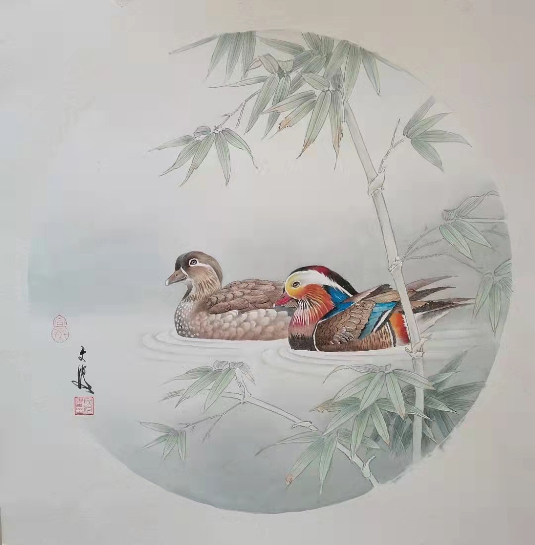 画家王文波作品欣赏（图ZMjg3NzAzNjQ4） - 绘画 - 站酷设计师易阁字画网张小克原创素材 - 站酷ZCOOL