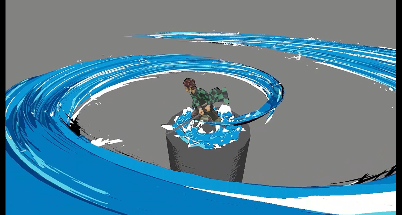 碳治郎水之呼吸特效