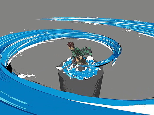 碳治郎水之呼吸特效