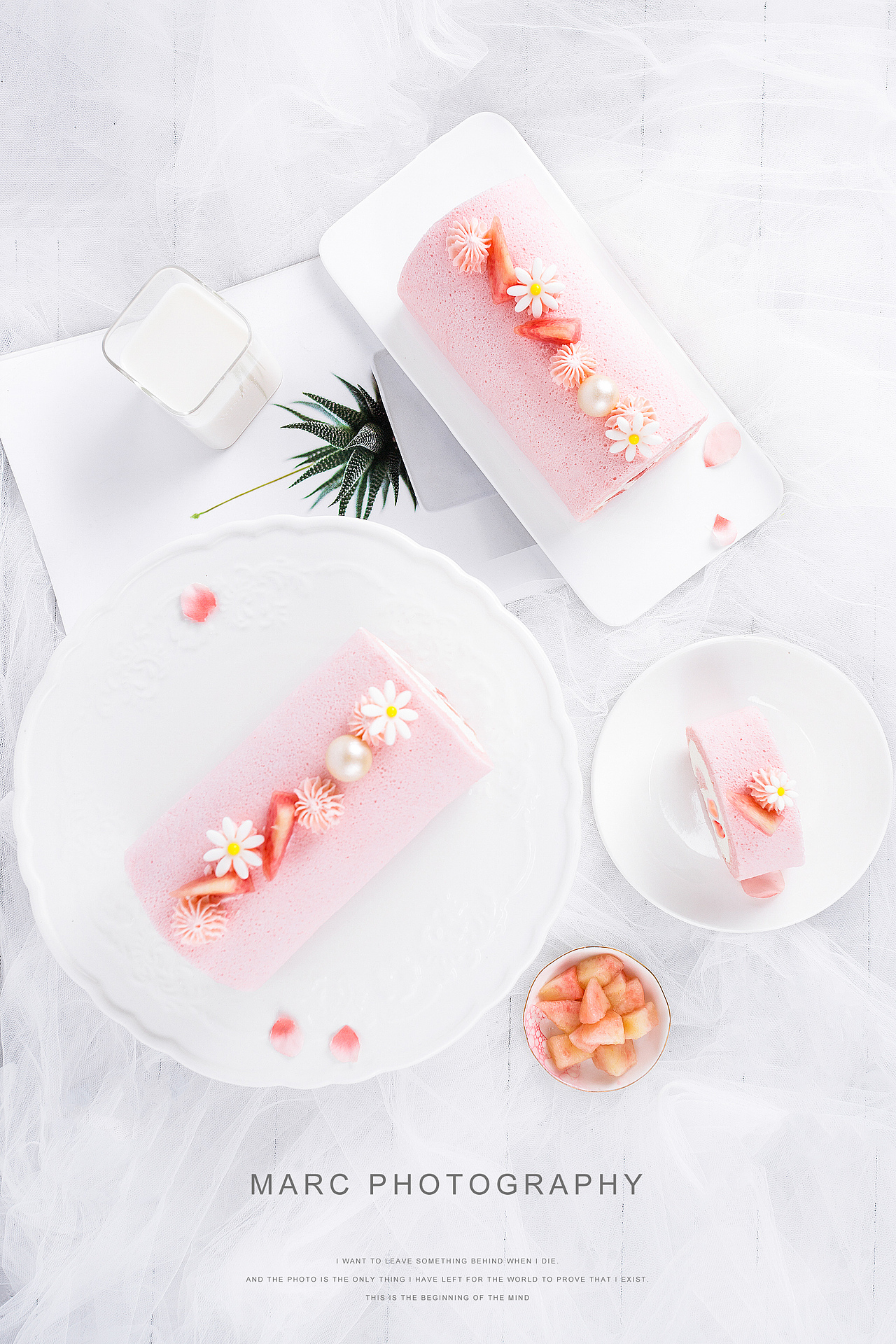 黑池-水蜜桃蛋糕卷（圖ZMTU1ODU3MjQw） - 產(chǎn)品攝影 - 站酷設(shè)計師marc223原創(chuàng)素材 - 站酷ZCOOL