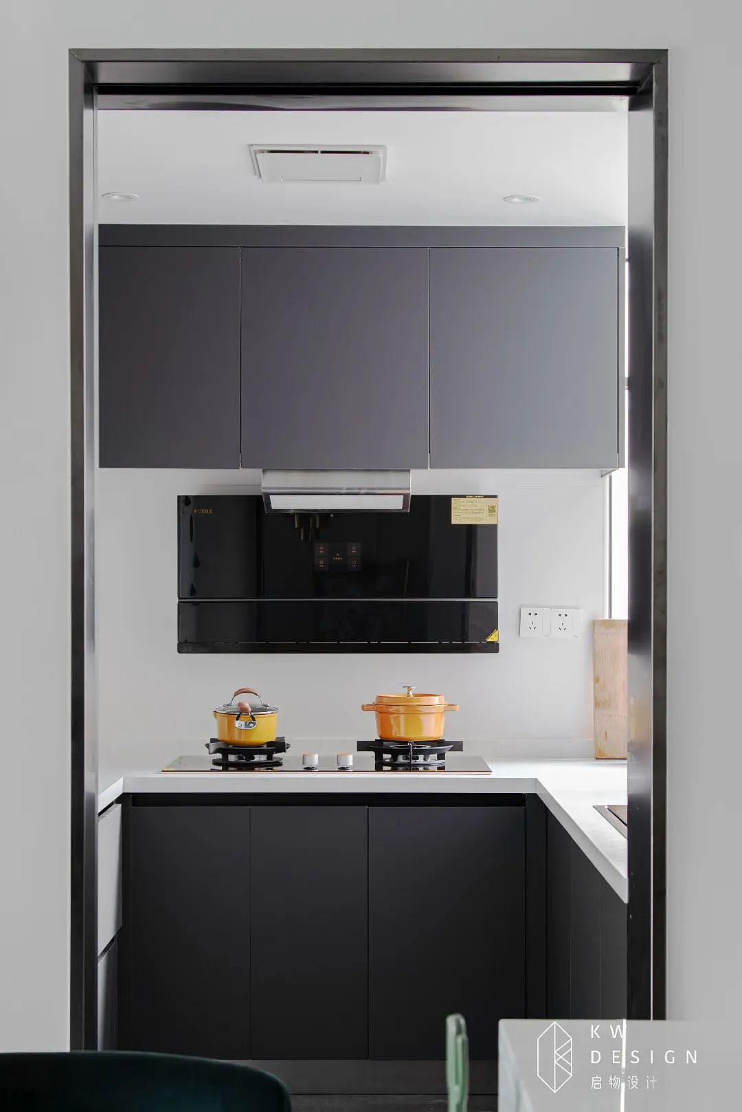 84㎡坐拥山林绿意！脏脏灰淬炼个性混搭风。·（图ZMjE4MDQ2NDE2） - 家装设计 - 站酷设计师启物设计原创素材 - 站酷ZCOOL