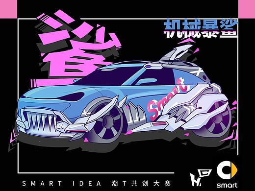 机械暴鲨（个人主页-ZNTM1NTI2NjQ=） - 图案 - 站酷设计师momokome原创素材 - 站酷ZCOOL