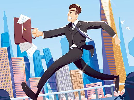 斑马绘本 ·《Late for work》