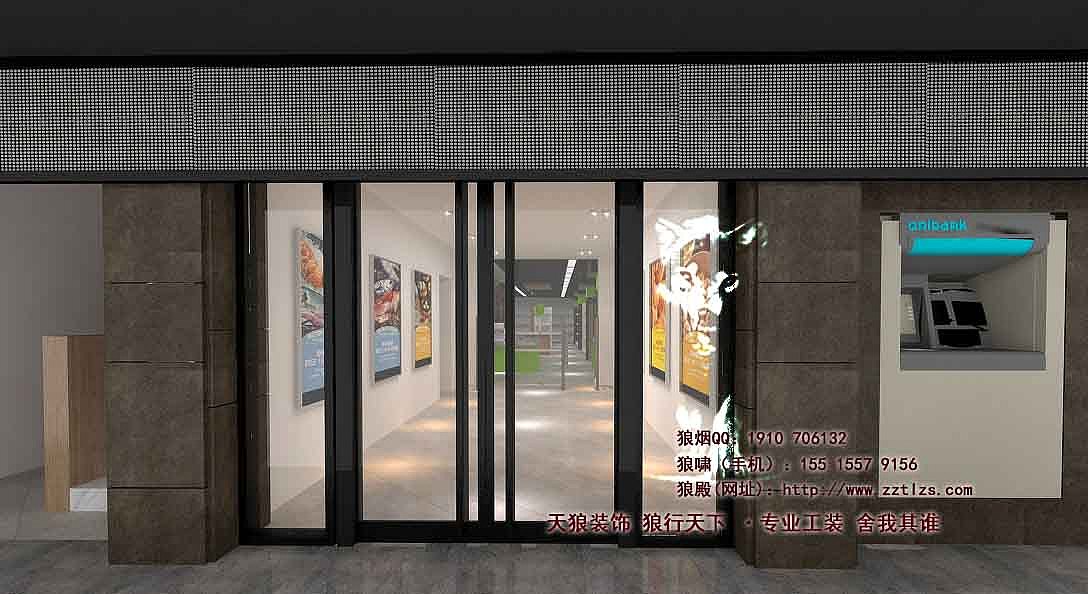 大型商场超市卖场出入口该怎么样设计呢?