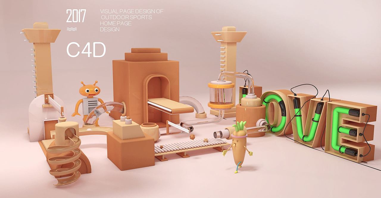 c4d临摹（图ZMTMxNDM5NTA0） - 场景 - 站酷设计师尛疯子原创素材 - 站酷ZCOOL