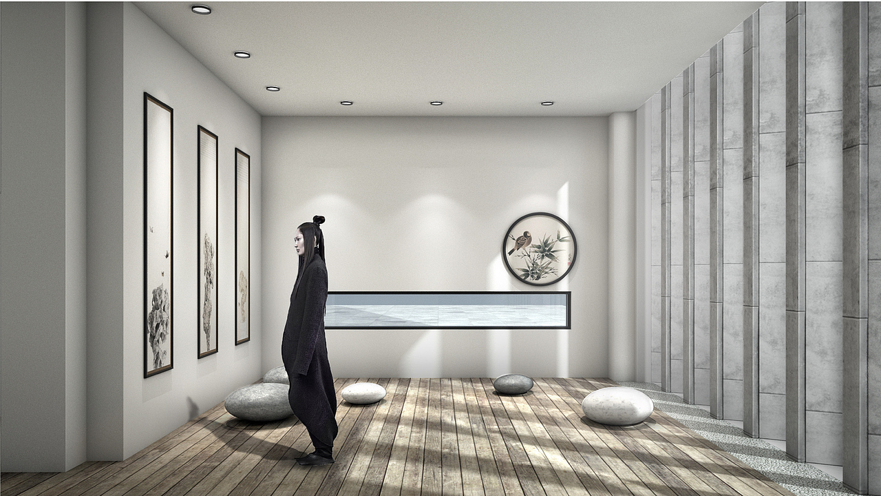 奇石馆展馆设计（图ZMjE2NzU4MzUy） - 建筑设计 - 站酷设计师正Q本人原创素材 - 站酷ZCOOL