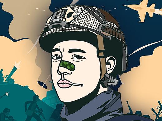 红海行动#李懂##尹昉# 30分钟速涂练习