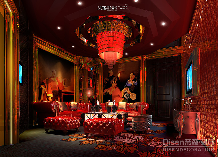 南京精品KTV设计|南京主题KTV装修|商务KTV装修设计