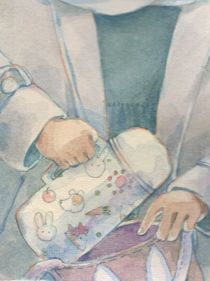 天气越来越冷惹（图ZMTM1OTcxNDI4） - 艺术插画 - 站酷设计师叶小火原创素材 - 站酷ZCOOL