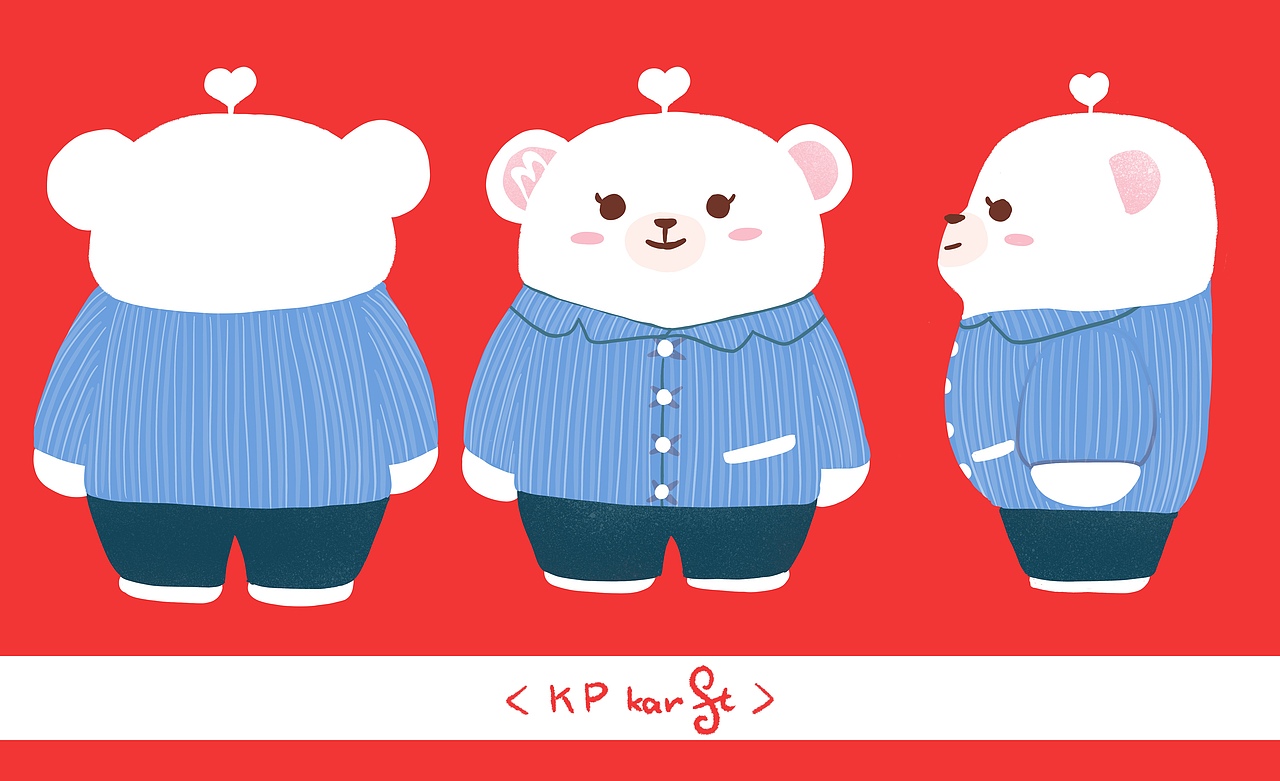 KPkarft-美的卡通形象設(shè)計（圖ZMTg4Njg5NDE2） - IP形象 - 站酷設(shè)計師KPkarft原創(chuàng)素材 - 站酷ZCOOL