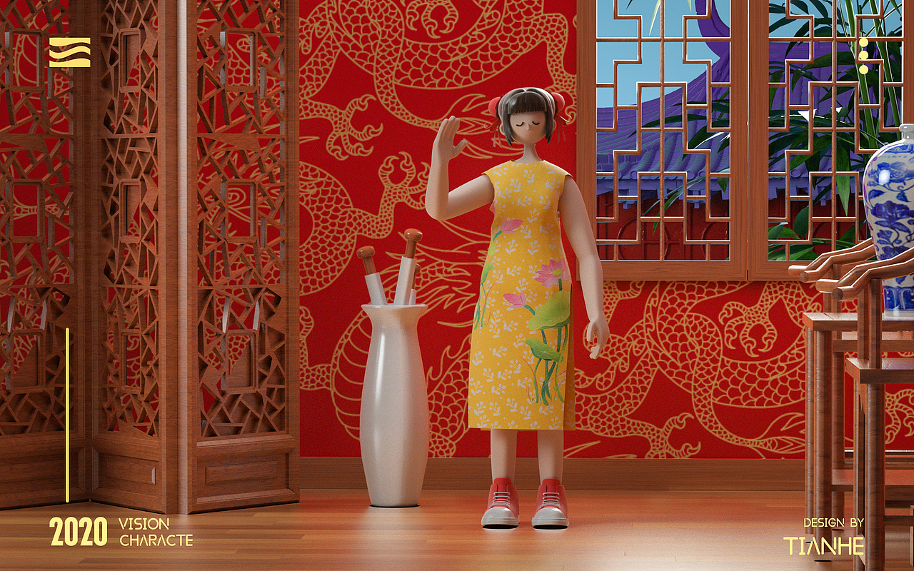 2020卡通人物造型设计、场景设计和服装设计（图ZMTk2NTM1MDk2） - 人物/生物 - 站酷设计师闫天贺原创素材 - 站酷ZCOOL