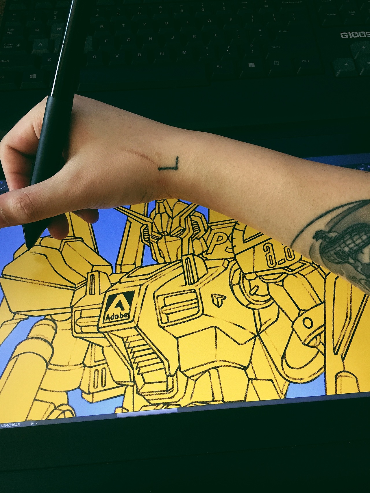 全职高达（图ZOTcwNzkyNDg=） - 商业插画 - 站酷设计师FCCK原创素材 - 站酷ZCOOL