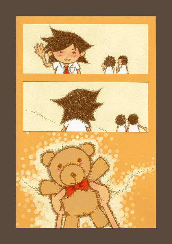 《无声雨 我爱你》（图ZNDc2NzU3Ng==） - 商业插画 - 站酷设计师哈哈小子原创素材 - 站酷ZCOOL