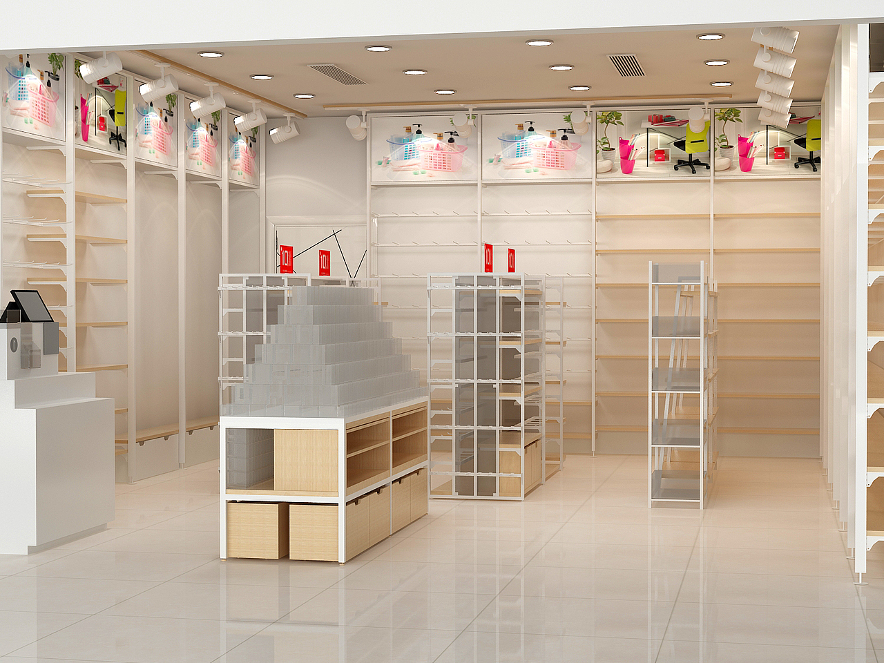 文具展示柜,文具店展示柜,名创货架,新款货架