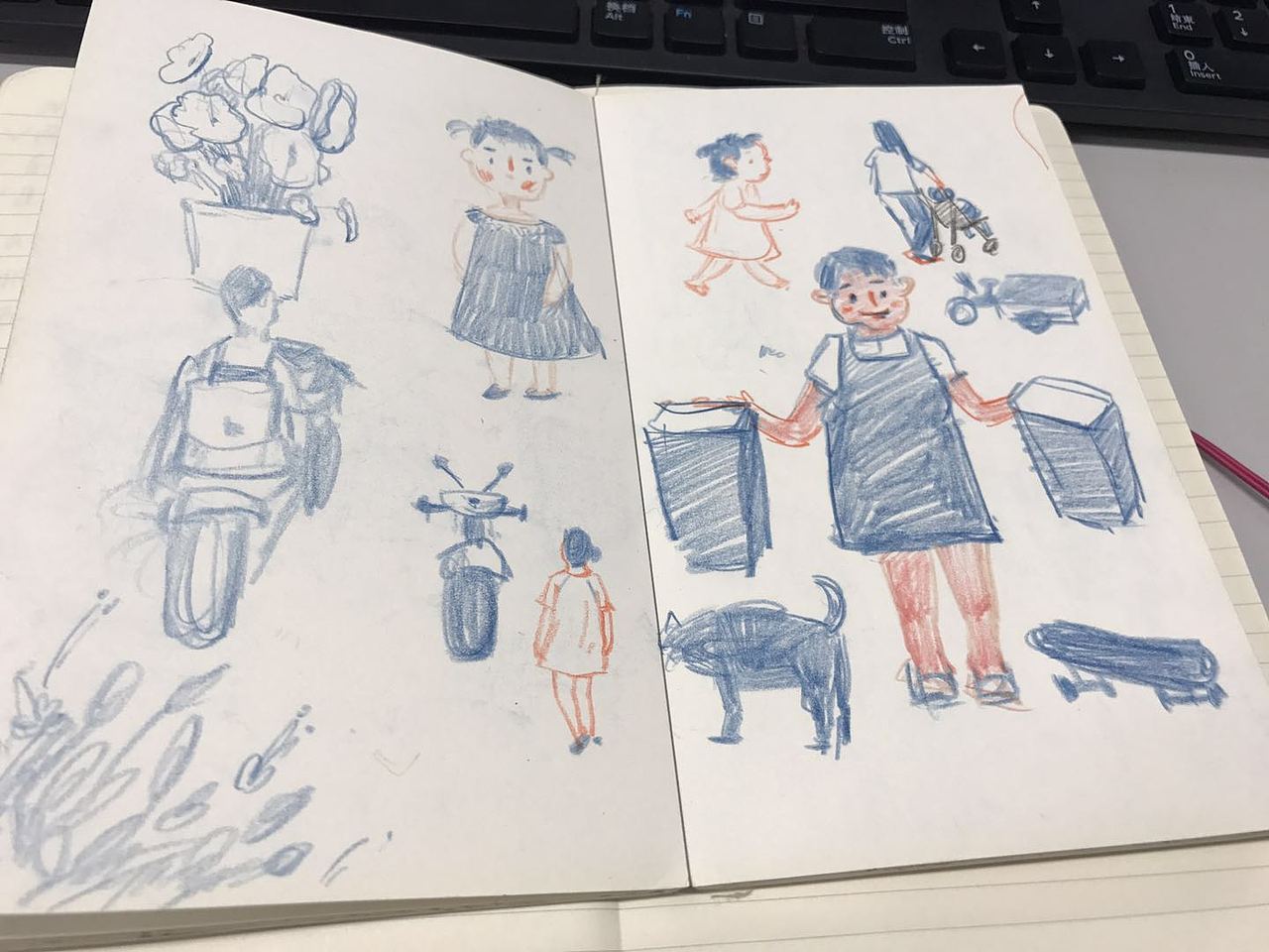 年底了，不管畫的怎么樣都發(fā)出來，做個(gè)記錄。（圖ZMTAwNDI0NzI0） - 創(chuàng)作習(xí)作 - 站酷設(shè)計(jì)師亦十八L原創(chuàng)素材 - 站酷ZCOOL