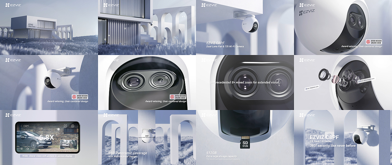 EZVIZ C8PF 海外宣传片