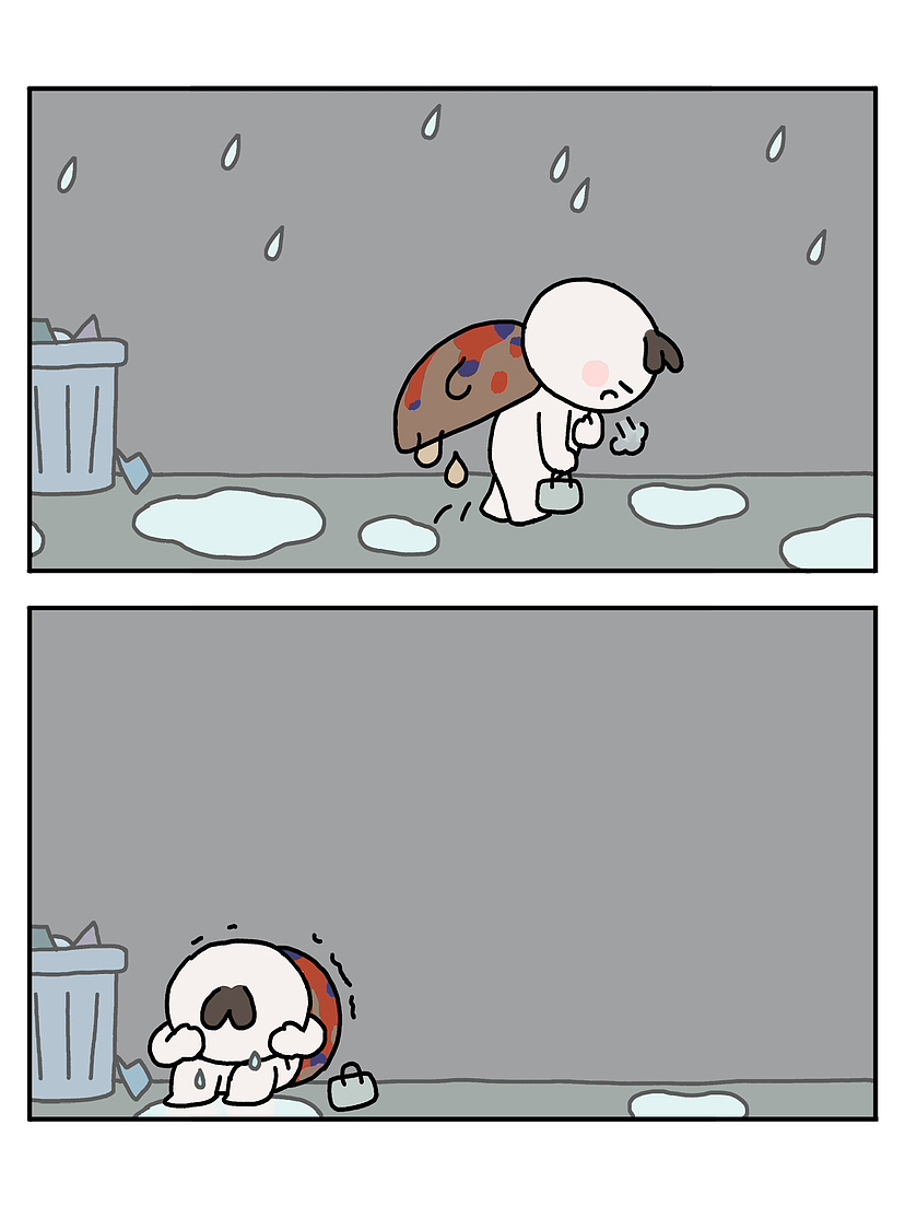 《在低谷 认识新的自己》（图ZMzQ2ODc5ODQ0） - 短篇/格漫 - 站酷设计师画面感菌原创素材 - 站酷ZCOOL