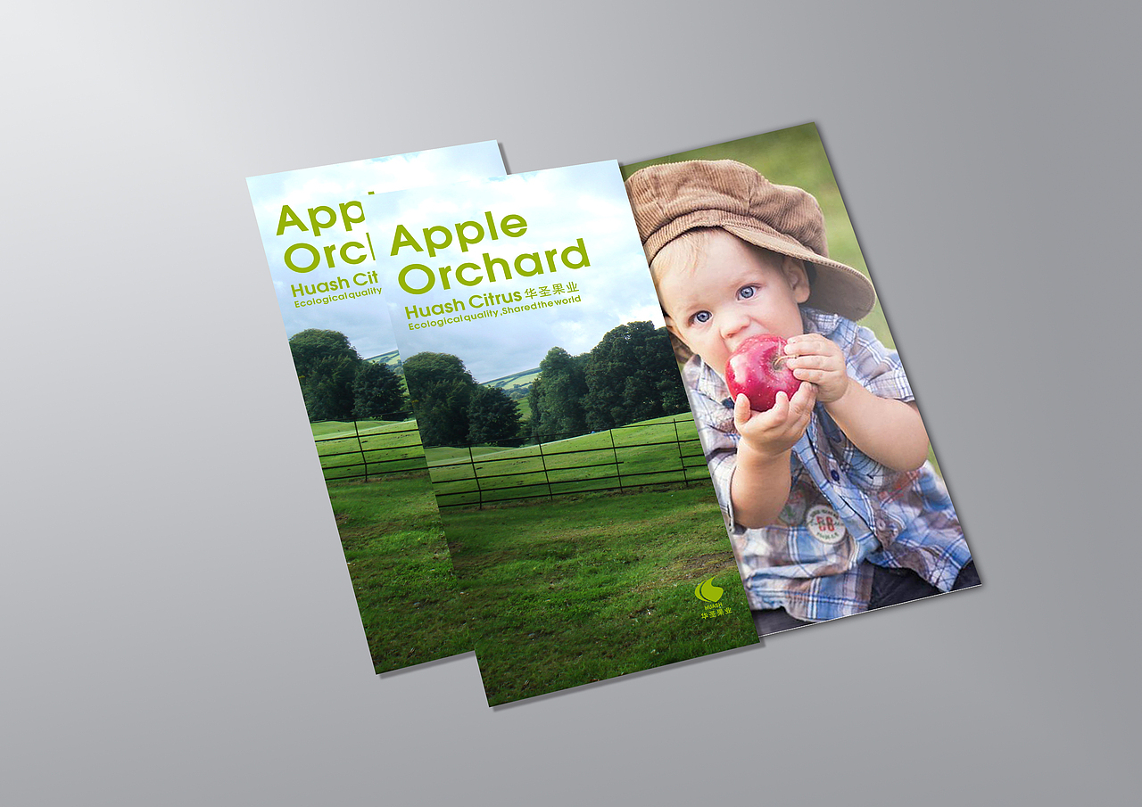 华圣果业 三折页（图ZMTg5MzkwNDA=） - 宣传物料 - 站酷设计师问鱼品牌设计原创素材 - 站酷ZCOOL