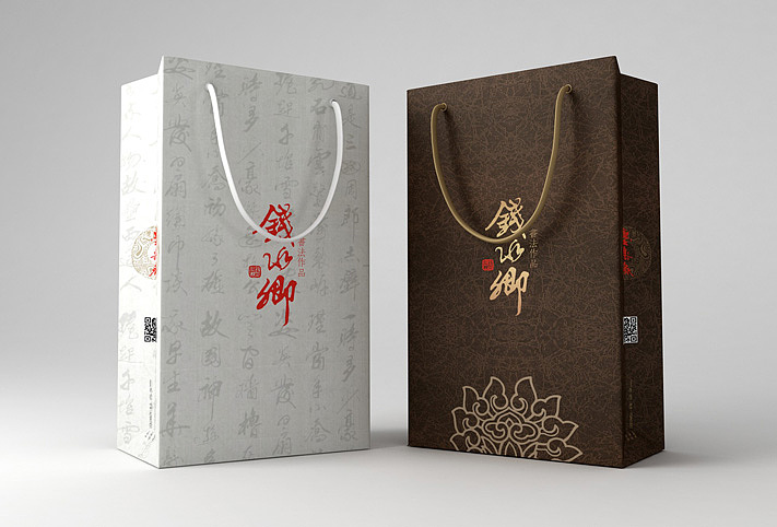钱水卿书画作品包装设计