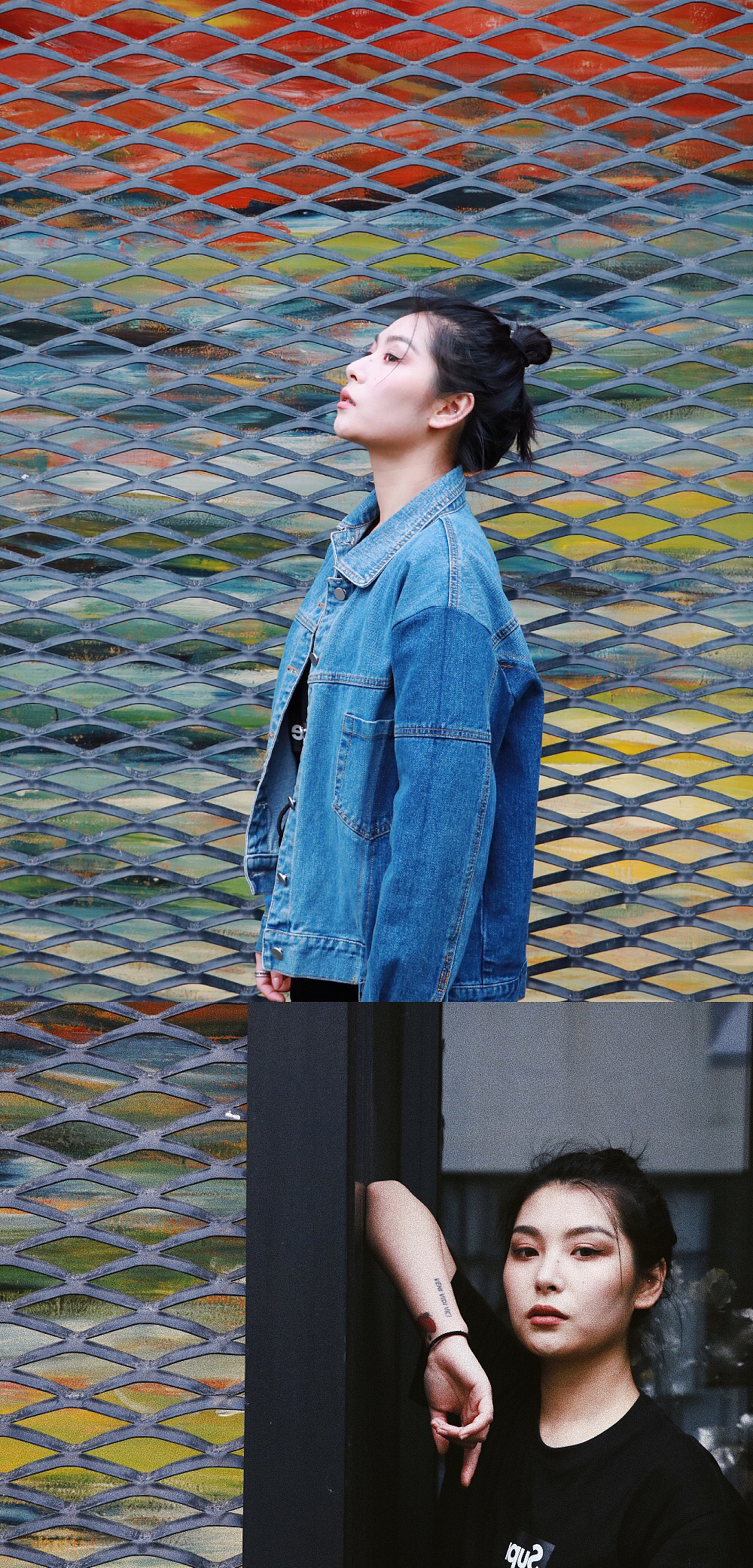 “你今天穿的真好看 真让人心动” 