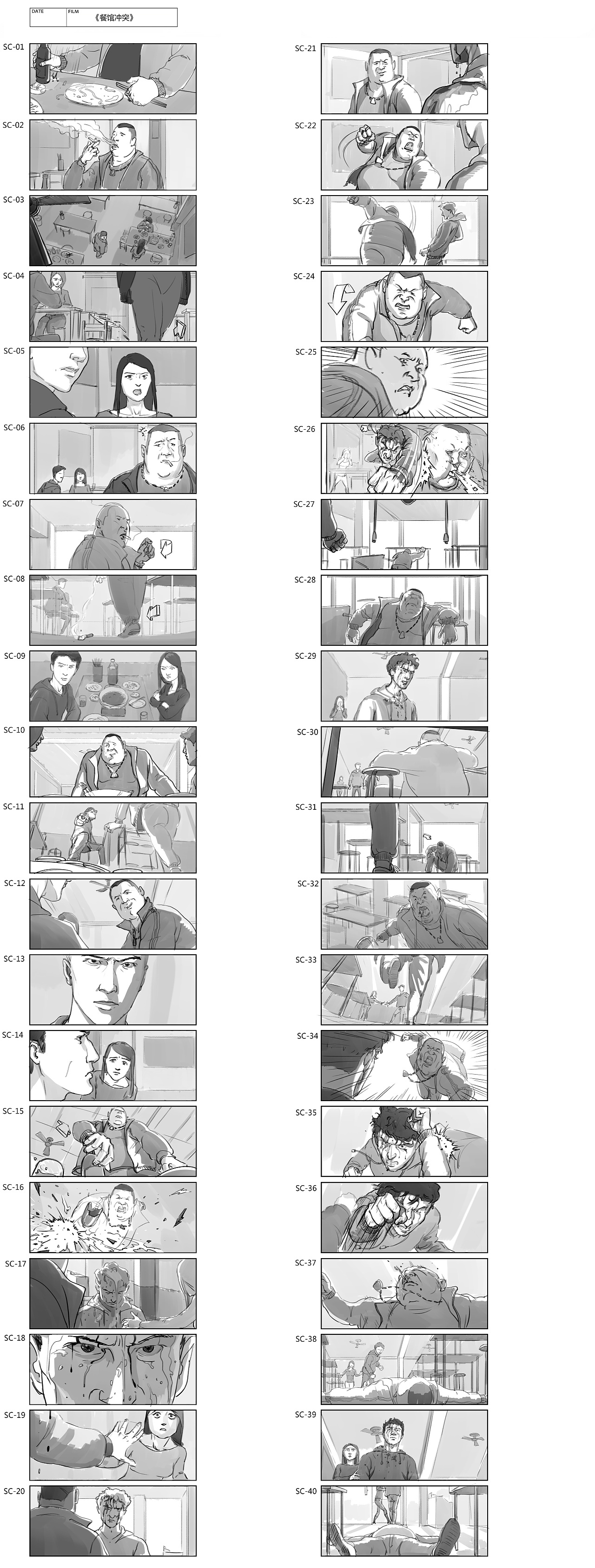 影視分鏡習(xí)作（圖ZMjQ2MzcwNDg0） - 設(shè)定/分鏡 - 站酷設(shè)計(jì)師大C讀條中原創(chuàng)素材 - 站酷ZCOOL