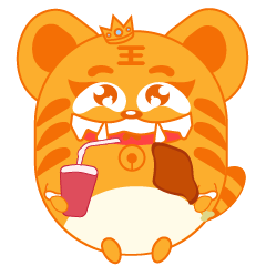 小老虎微信表情包（图ZMjU2ODIzNzA4） - IP形象 - 站酷设计师蓝色火焰love原创素材 - 站酷ZCOOL