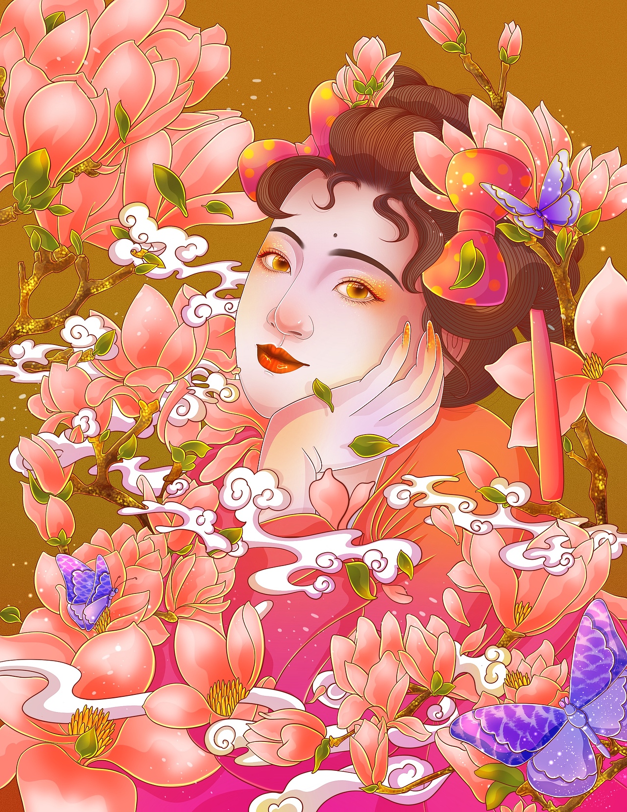 国风古风美人插画合集