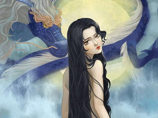 龙女（个人主页-ZNTMwMDQzMzY=） - 创作习作 - 站酷设计师葱晶原创素材 - 站酷ZCOOL