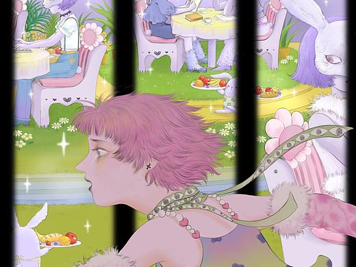 其实我们都在笼里（个人主页-ZNTczODAzMTI=） - 创作习作 - 站酷设计师噩尾蝶野原创素材 - 站酷ZCOOL