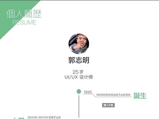 个人简历（作品）