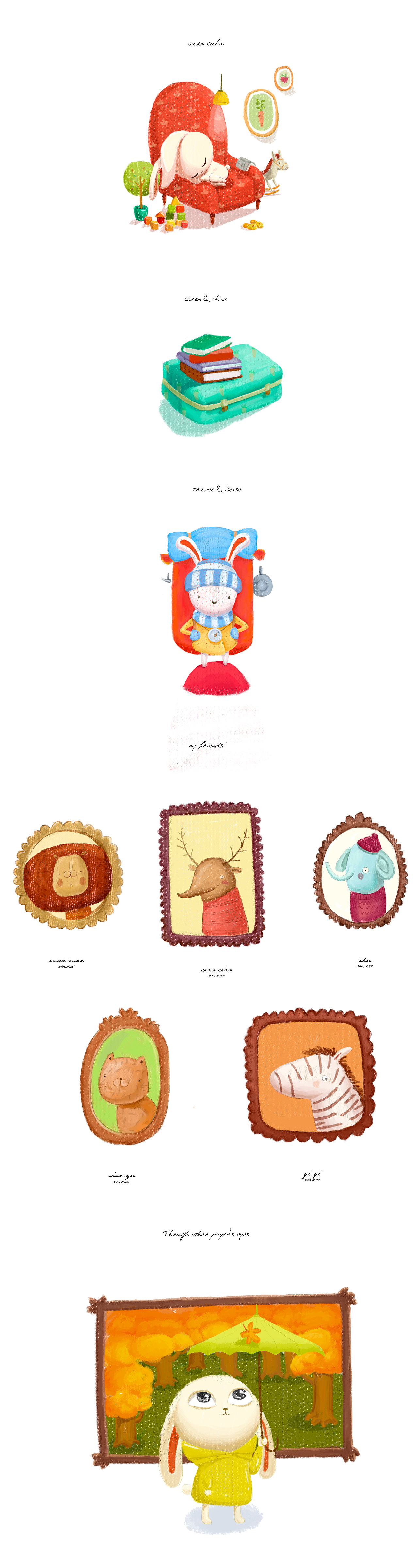 兔子（图ZNjQ1MDUyNjg=） - 创作习作 - 站酷设计师和风祭雨原创素材 - 站酷ZCOOL