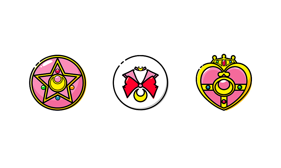 美少女系列图标