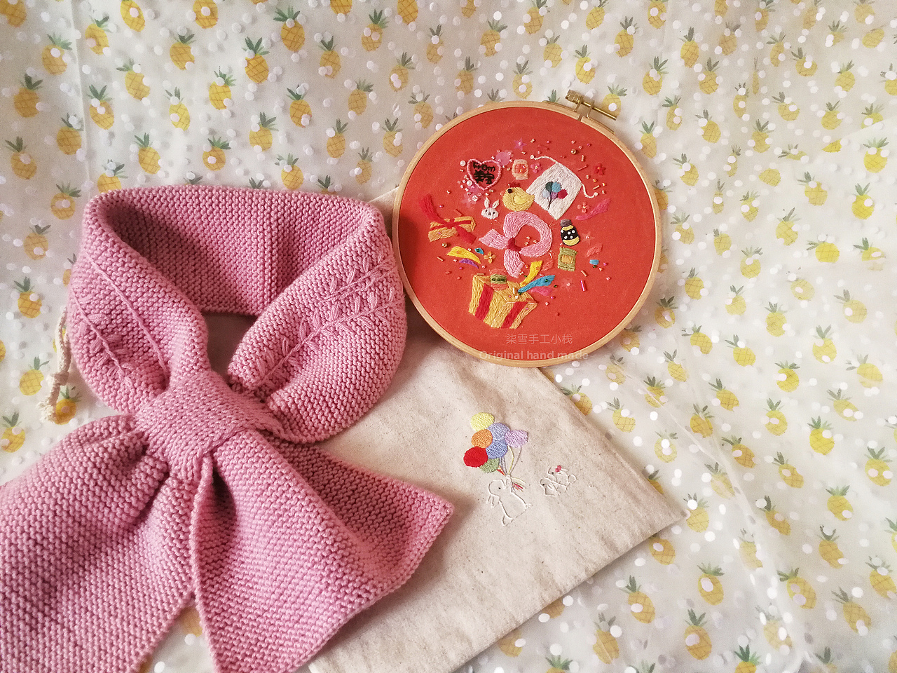 原创手工刺绣（图ZMTg5NjA2NTYw） - 其他手工艺 - 站酷设计师微醺月亮脸原创素材 - 站酷ZCOOL