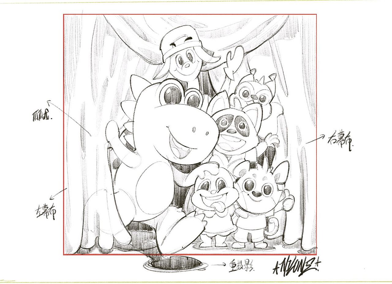 瓜瓜龙3D涂鸦插画设计（图ZMjMwNDM5OTgw） - 商业插画 - 站酷设计师xmark极意涂鸦原创素材 - 站酷ZCOOL