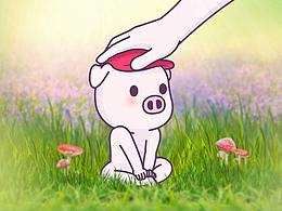 小萌猪微信表情
