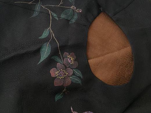香云纱上面的服装手绘