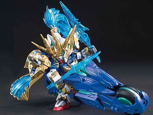 动漫周边店万代三国创杰传 赵云 00 高达