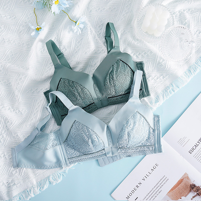 文胸内衣平铺摆拍