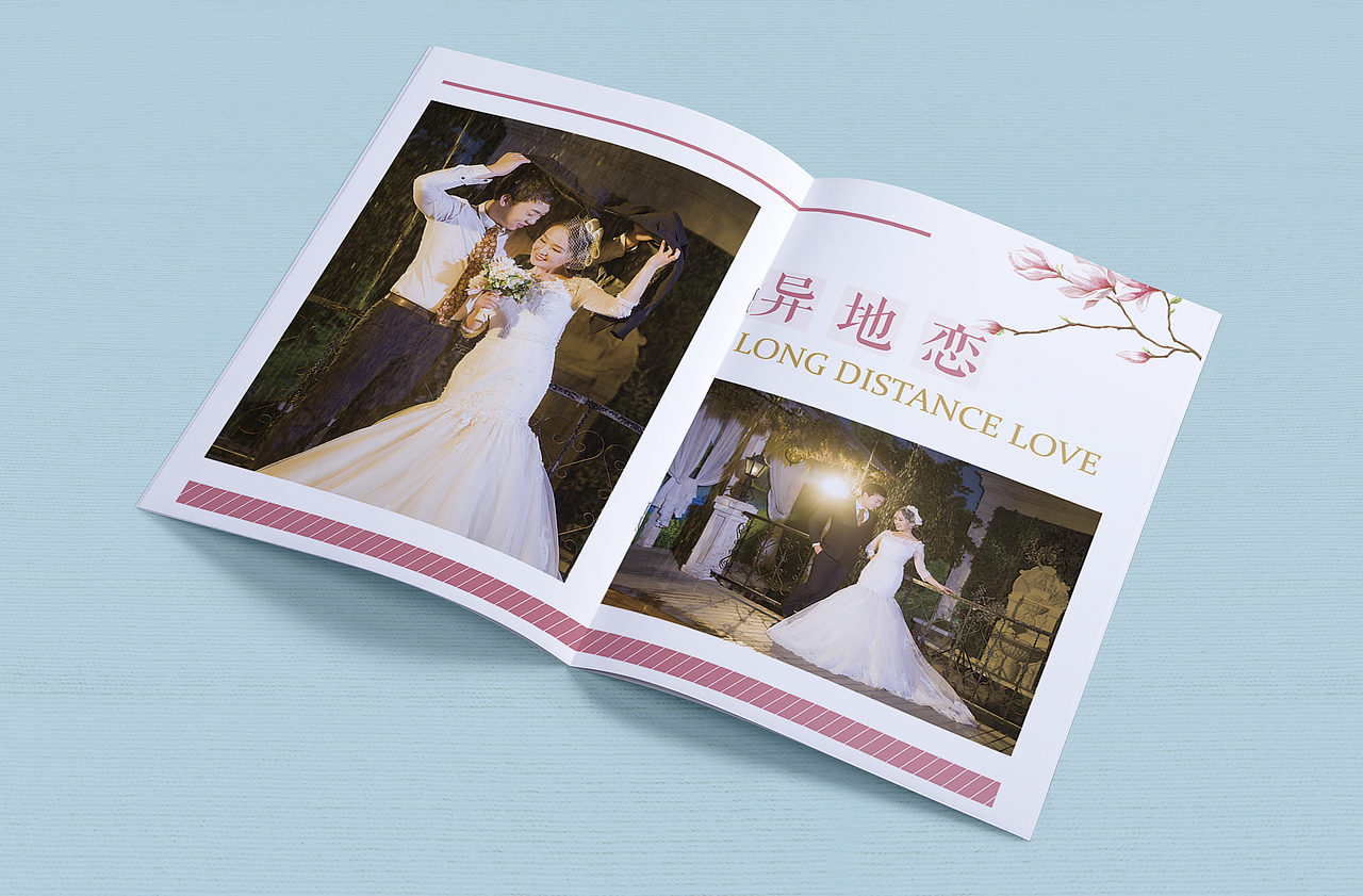 我的婚纱照我做主--为自己排版相册画册（图ZNjU5NzkzMTY=） - 书籍/画册 - 站酷设计师自否原创素材 - 站酷ZCOOL