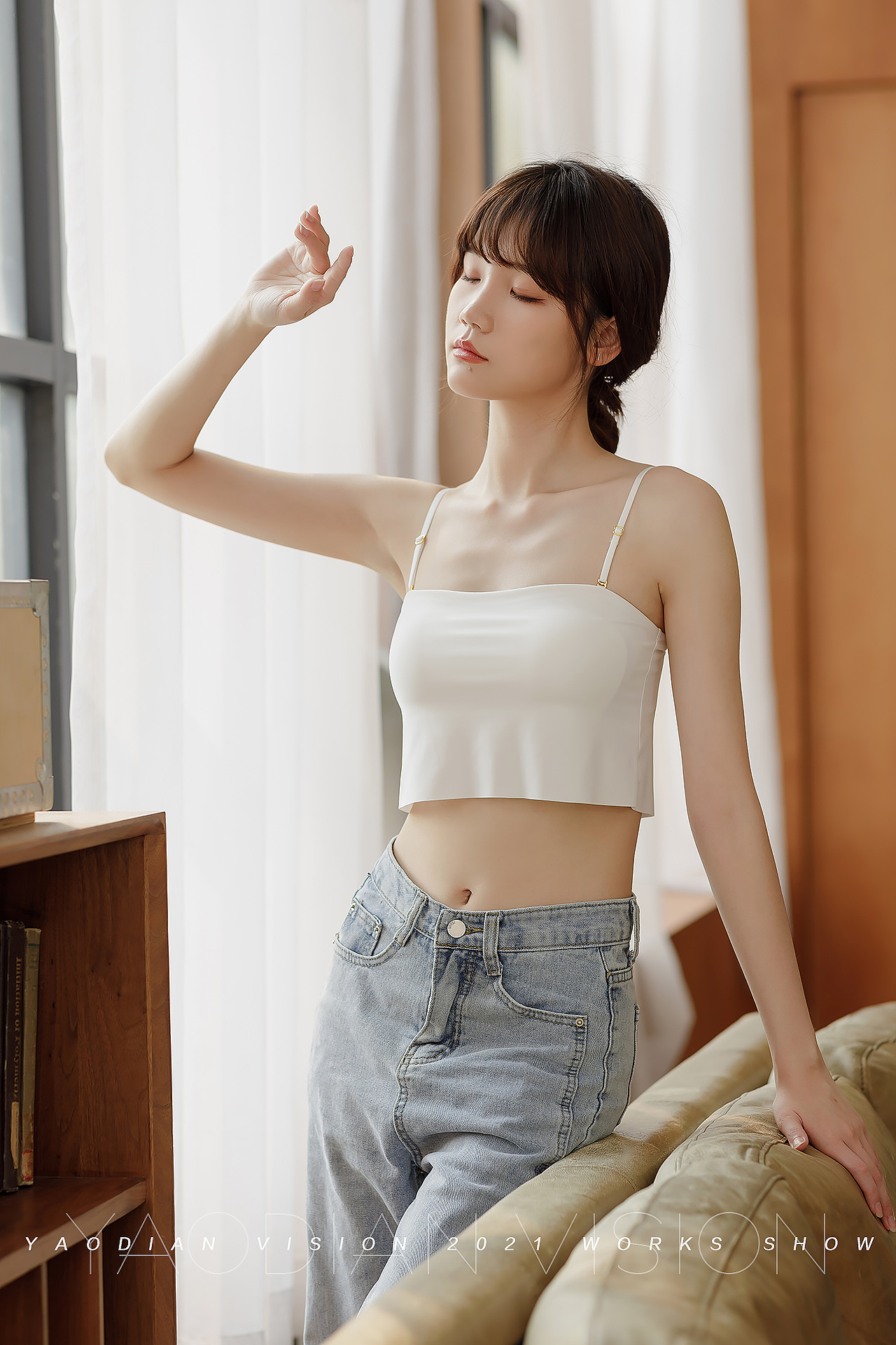 吊带背心拍摄（图ZMjgwMjAwNTYw） - 人像摄影 - 站酷设计师耀点视觉原创素材 - 站酷ZCOOL