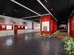 红色文化墙  展厅